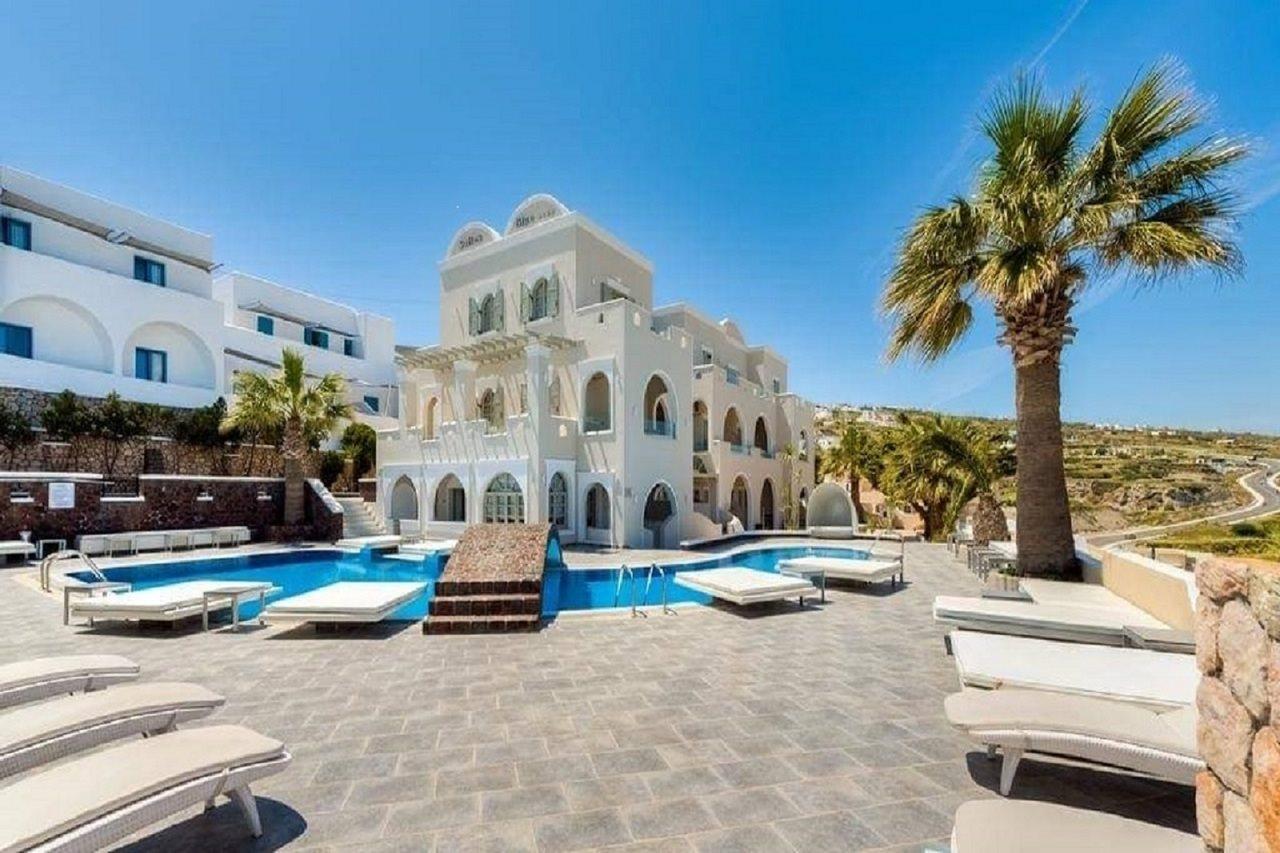 Blue Sky Hotel Fira  Bagian luar foto